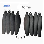 SAMO Remote Control Drone Parts, Black 58mm/66mm Folding Propeller Blades,  Universal Plastic Quadco