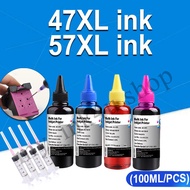 Compatible Canon  47XL  57XL  ink  PG 47 CL 57 ink PG47XL CL57XL refillable ink for Canon E400 E410 