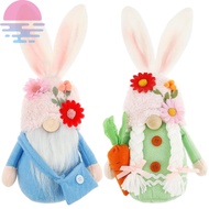 2 Pcs Adorable Easter Gnome Decorative Gnome Plush Doll Practical Easter Decoration Versatile Home O