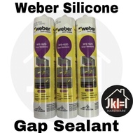 WEBER (Saint-Gobain) WS-620 Gap Sealant / Filler / Acrylic Sealant / Gap Filler Putih Paintable 400g