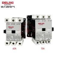 Original DELIXI AC Contactor  CJX1-45/22 3TF46 380v 220v 110v 36v 24v CJX1-63/22 3TF47 380v 220v 110