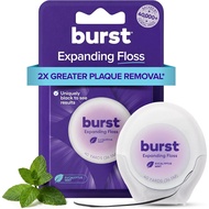 BURSTExpandingDentalFloss(MintEucalyptus/40Yards)|StainAbsorbing HPDO
