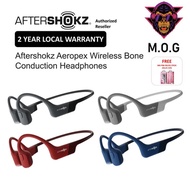 Aftershokz Aeropex Wireless Bone Conduction Headphones FREE SELFIE STICK