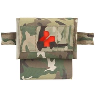 2-in-1 Micro Med POUCH MOLLE ยุทธวิธี MINI First Aid POUCH ขนาดเล็ก IFAK กระเป๋าขนาดกะทัดรัดกระเป๋า