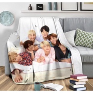 BTS BT21 Kpop Printing Blanket Import Exclusive