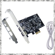 [I O J E] PCI-E to 1394 FireWire Card,PCI-Ex1 to IEEE 1394 3-Port FireWire Card, Support 1440X1080 R