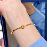 10k saudi gold ball bracelet-880