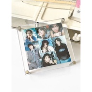 BTS V Puzzle Photo Frame Desk Decor [12x12cm]