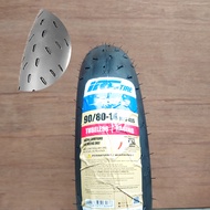 IRC 90/80-14 Fasti 2 Pro Exato NR88 Ban Tubeless Motor Matic Honda Yamaha Suzuki Kawasaki Original