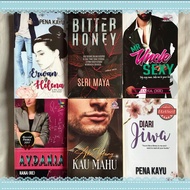 NOVEL AKU YANG KAU MAHU BITTER HONEY MR UNCLE SEXY HANA HE PENA KAYU CIK TET A.Y.D.A.N.I.A ERWAN & H
