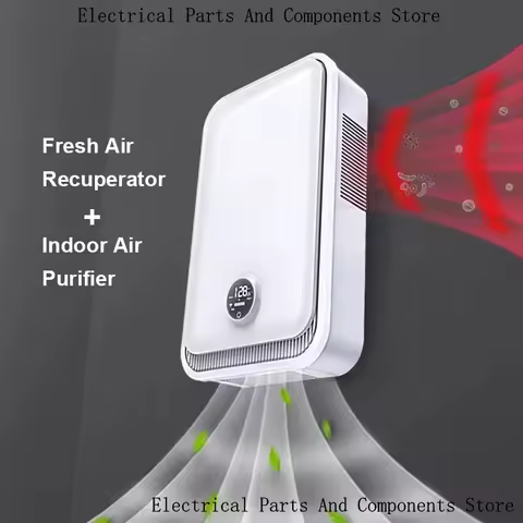 AD-110-A Exchanger Heat Energy Recovery Ventilation System HRV Ductless Wall-Mounted ERV