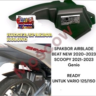 Hugger Fenders Under BEAT NEW 2020-2023/dannis NEW 2021-2023/GENIO/VARIO 125 150 NEW HUGER AIRBLADE 