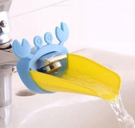 全城熱賣 - [藍色+黃色] 蟹子水龍頭加長洗手器 導水槽延伸器 導水器 兒童寶寶洗手引水器輔助器延長器