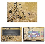 decalrus - Protective Decal Floral Skin Sticker for Dell G3 17 3779 (17.3