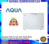 Aqua Chest Freezer Aqf-200Gc Freezer Box 200 Liter Aqf 200 Gc New