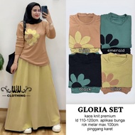 Gloria Women's Shirt and Skirt Set