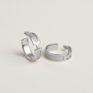 ‼️Hermes OLYMPE EARRINGS silver color