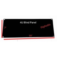4U Blind Plate 7"x19" used for Flight Case Rack Mounting