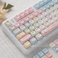 【Keycap Only】Travel Keycap 148 Keys MOC Profile PBT Five-Sided Sublimation For Cherry MX Switch Mech