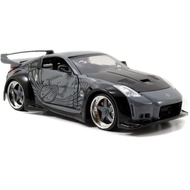 Authentic JADATOYS 1:24 Fast and Furious Diecast Car D.K.'S 2003 NISSAN 350Z Nissan Mini Car Black