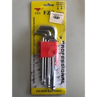 Hex Key Allen Set 1.5 - 9