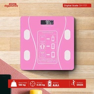 Taffware Timbangan Badan Digital Scale Bluetooth - Monitoring Kesehatan Digital Elegan