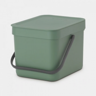 brabantia - 比利時製造 6L Sort &amp; Go分類回收桶 (樅樹綠) 129841 廚房 | 廁所 | 辦公室 垃圾桶
