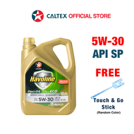 CALTEX Havoline ProDS Fully Synthetic ECO SAE 5W-30 (4 Liters) API SP 5W30 FULLY SUNTHETIC ENGINE OI