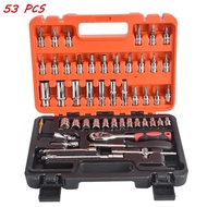 PCS 46/53/82 Wrench Repair Tool Kit Set Ratchet Wrench Set Hexagonal Screwdriver Tool Car Repair