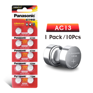 Panasonic LR44 A76 LR 44 AG13 LR1154 SR1154 SR44 SR44SW SR44W GP76 1.5V alkaline batteries for clock