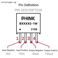 [amazingps] 2pcs/lot B0505S-1W B0505S B0505 SIP-4 IC New oril isolated power supply 5V to 5V [SG]