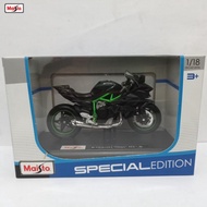 Diecast Ninja H2 R Motorcycle Maisto 1:18 Original Miniature Ninja sport Motorcycle kawasaki H2R Chi