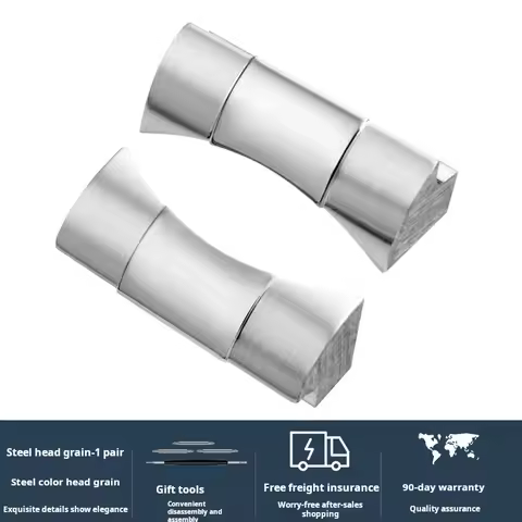 20mm 21mm 22mm Rubber Strap Curved Stainless Steel Head End Link for Tudor Biwan M79363 Little Small