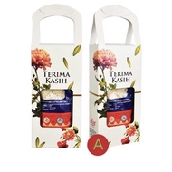 Beras Faiza Goodies & Kotak Basmathi Moghul 250gram, door gift pack (beras+kotak)