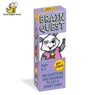 Brain Quest Preschool Q&A Cards Ages 4-5 Purple Box : 300 Questions and Answers to Get