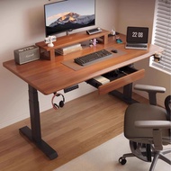 Smart Solid Wood Electric Lifting Desk Household Desktop Desk Computer Desk Study Desk Desk Liftable
