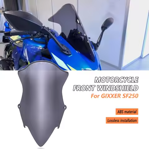 Motorcycle Front Windshield For GIXXER250SF 250 SF GIXXER SF250 New Wind Deflectors Accessories Fron