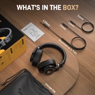 MAONO | MAONO MH700 Studio Monitor Headphones Mixing DJ Headphone 50mm Driver Professional Over Ear