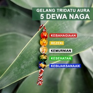 Tridatu 5 Dragon God Bracelet - Aura to Conquer Success - Crystal Elements