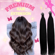 REAL HAIR EXTENSION / PREMIUM ORIGINAL HAIR EXTENSION / 100% HUMAN HAIR / KOREAN HAIR