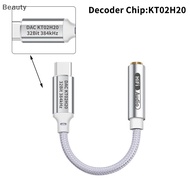 [beauty] Type C To 3.5mm HiFi DAC Headphone Amplifier CX31993 Chip USB C Audio Decoder AMP Adapter D