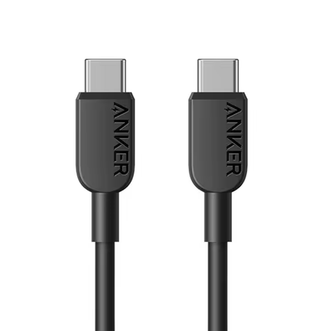 Anker USB C Cable 310 USB C to USB C Cable 60W 3A Type Charger Cable Fast Charge for iPhone