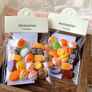 Miniature Candy toy Model toy Simulation Mini Sushi Seamless Sticker Rice Ball Cute Decorative Stick