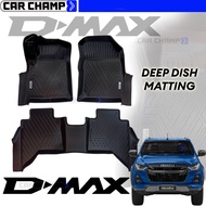 Isuzu DMAX D-MAX 2012 to 2020 OEM / EXCELLENT Deep Dish Matting Quality (Car Accessories)