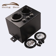 Car Modified 3L Double Blank Aluminum Fuel Cushioning Tank/Buffering Tank Without 044 Fuel Pump TK84