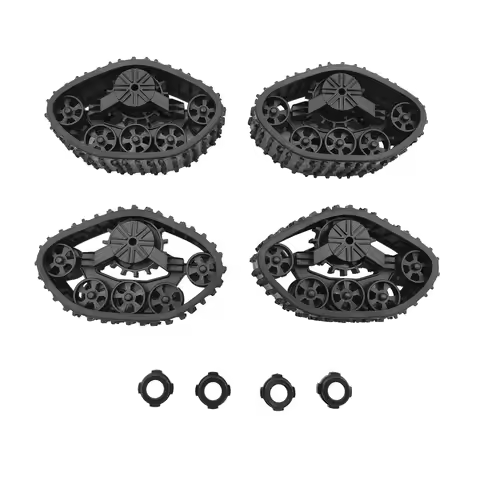 4pcs WPL B14 B24 C14 C24 Fayee FY001 FY002 FY003 FY004 Track Wheels Snow Tires RC Car Truck DIY Modi