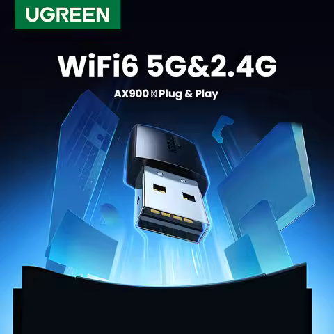 UGREEN Wifi Adapter AX900/AC1300 5G&2.4G WiFi USB Ethernet for PC Laptop Desktop Windows Linux WiFi 