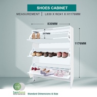 🔥STOCK BARU🔥Sampoint Rak Kasut / Kabinet Kasut / Almari Kasut / Modern Shoe Cabinet / Kabinet Kasut 