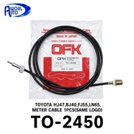 TOYOTA HJ47,BJ40,FJ55,LN65, METER CABLE (TO-2450) 1PCS