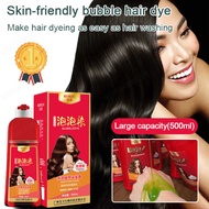 qiongceqq Plant Bubble Hair Dye Easy to Color Hair Dye Doesnt Harm Hair No Odor